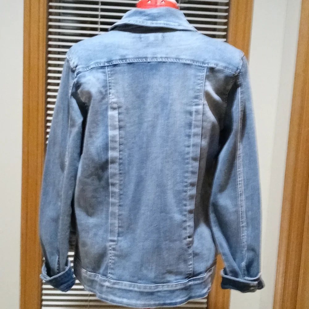 Democracy Jean Jacket Size S - Picture 3 of 8